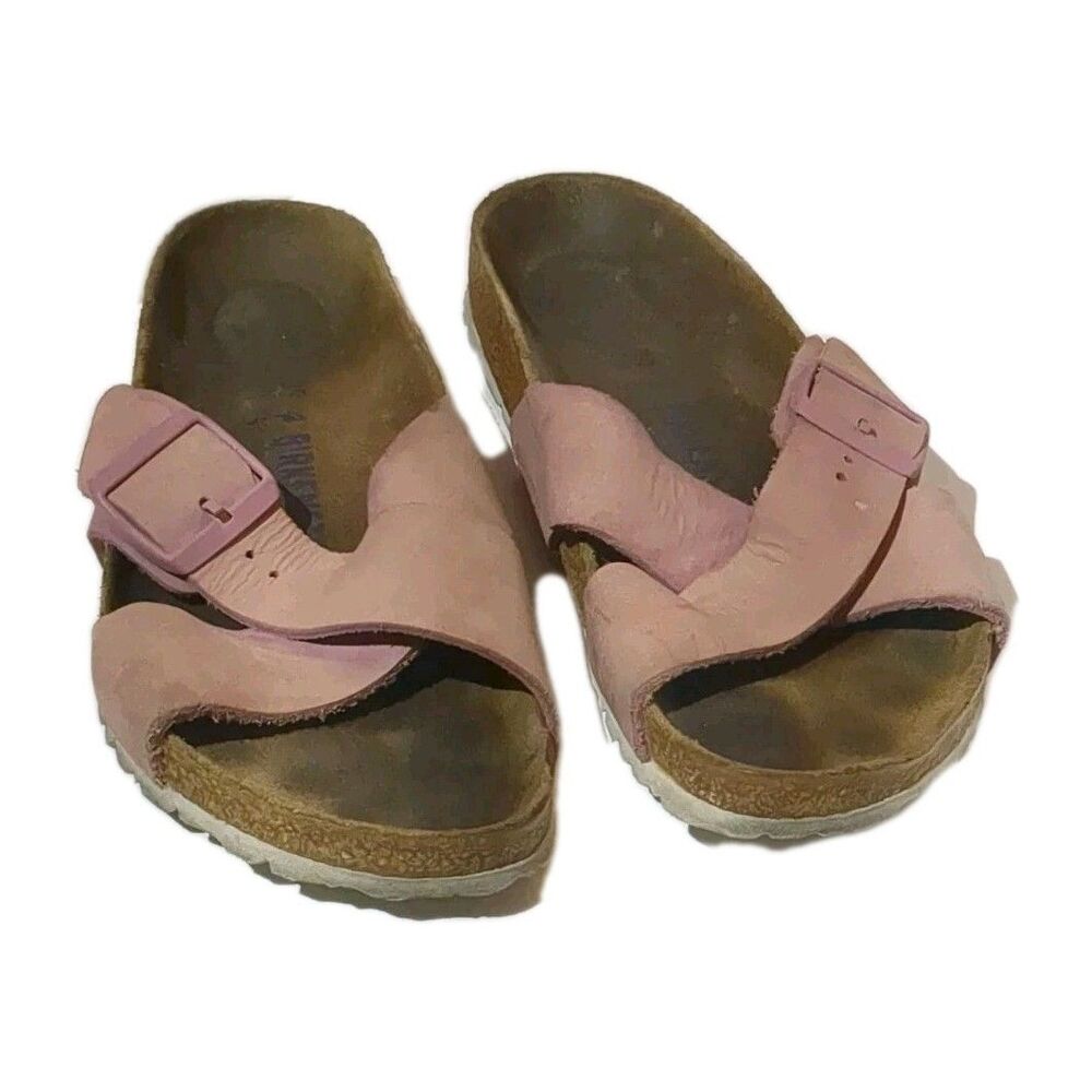 Birkenstock Siena Soft Footbed Nubuck Leather Orchid Pink Sandal EU 39 US 8- 8.5